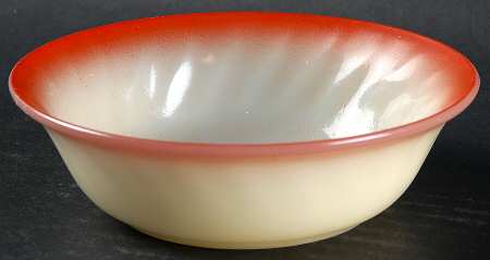 Swirl Sunrise Small Fruit Dessert Bowl