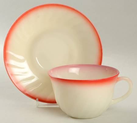 Swirl Sunrise Cup & Saucer Set