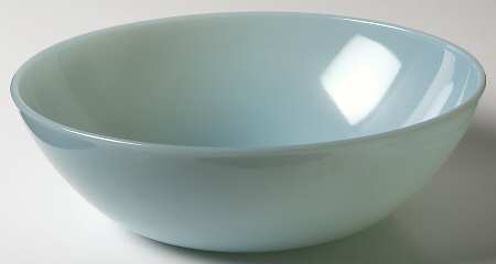 Turquoise Blue 8" Round Vegetable Bowl by Anchor Hocking