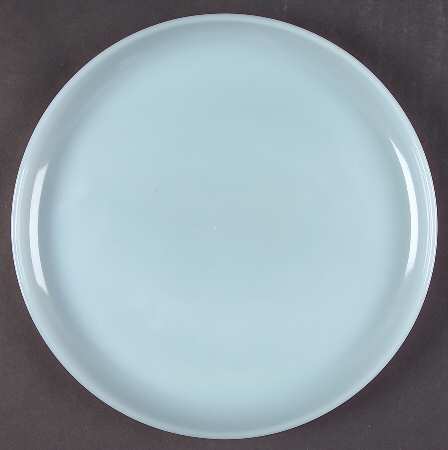 Turquoise Blue Luncheon Plate by Anchor Hocking