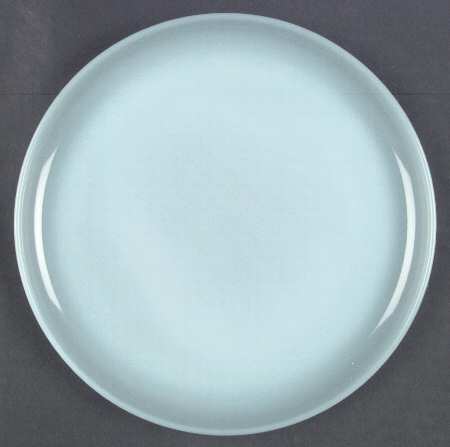 Turquoise Blue Dinner Plate by Anchor Hocking
