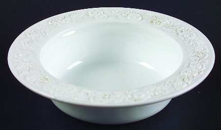 Vitrock White Cereal Bowl