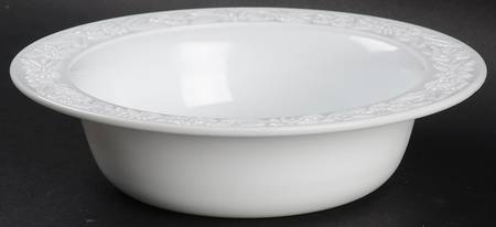 Vitrock White Cereal Bowl