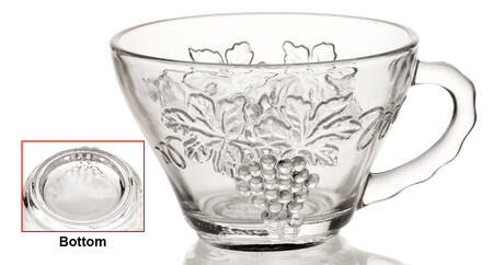 Vintage Clear Punch/Snack Cup by Anchor Hocking