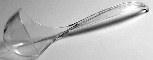 Vintage Clear Plastic Punch Ladle