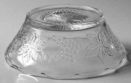 Vintage Clear Punch Bowl Stand
