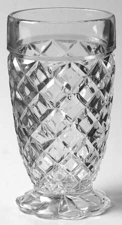 Waterford Clear 10 Oz Footed Tumbler