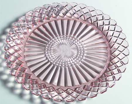Waterford Pink Dinner Plate
