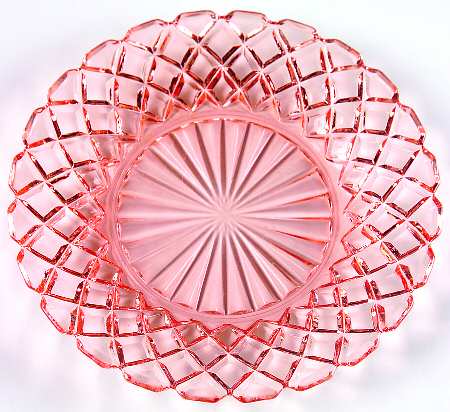Waterford Pink Bread & Butter Plate