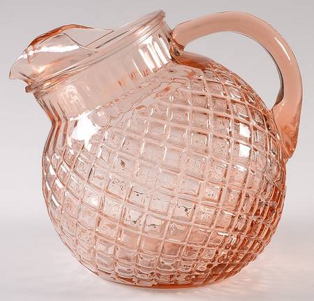 Waterford Pink 80 Oz Pitcher