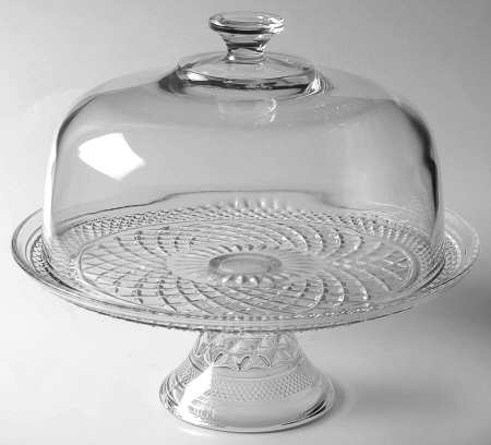 Wexford 11" Pedestal Cake Stand & Dome by Anchor Hocking
