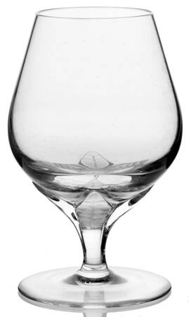 Erica Clear Brandy Glass