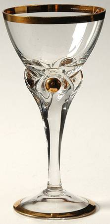 Golden Suszy Cordial Glass