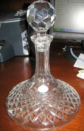 Laura Ships Decanter & Stopper