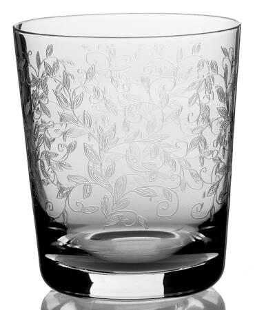 Leaves (Etched) Double Old Fashioned