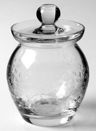 Leaves (Etched) Marmalade & Lid