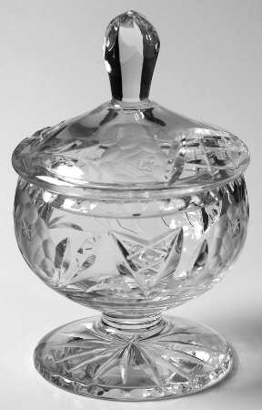 Vega Footed Sugar Bowl & Lid