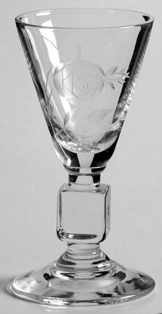Manor Rose Cordial Glass