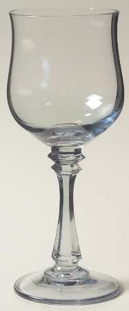 Princeton Blue Wine Glass
