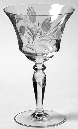 Pine Cone Champagne/Tall Sherbet