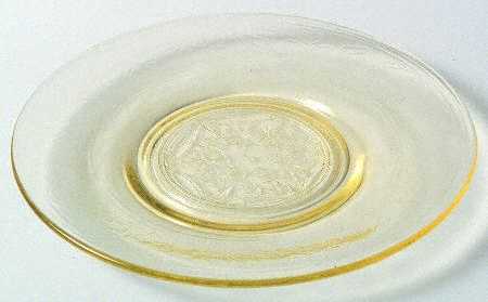 Cloverleaf Yellow Bread & Butter Plate