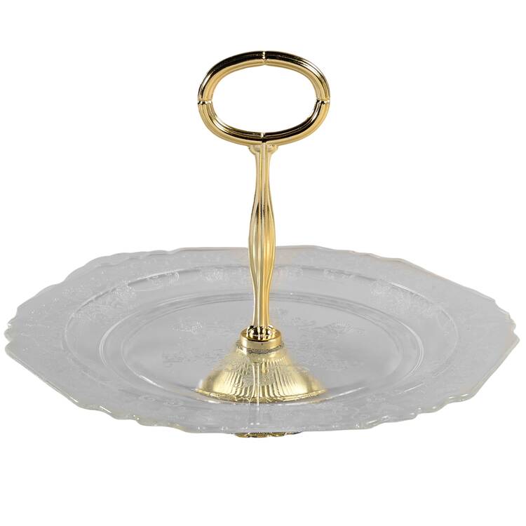 Florentine 1 Clear Salad Plate Tidbit HC