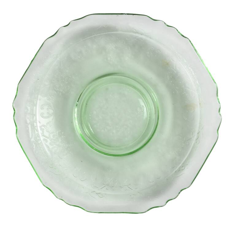 Florentine 1 Green Saucer Only