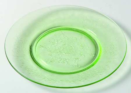Florentine 2 Green Bread & Butter Plate
