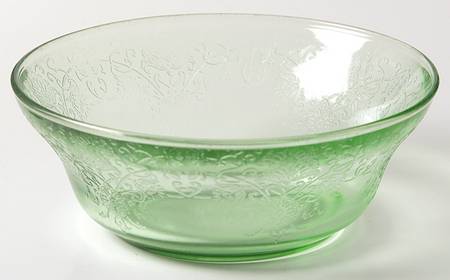 Florentine 2 Green 4" Small Fruit/Dessert Bowl