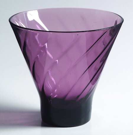 Moroccan Amethyst Candy Jar No Lid