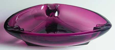 Moroccan Amethyst 7" Triangle Ashtray