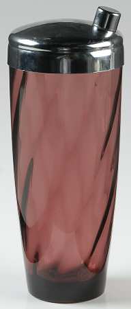 Moroccan Amethyst Cocktail Shaker & Lid