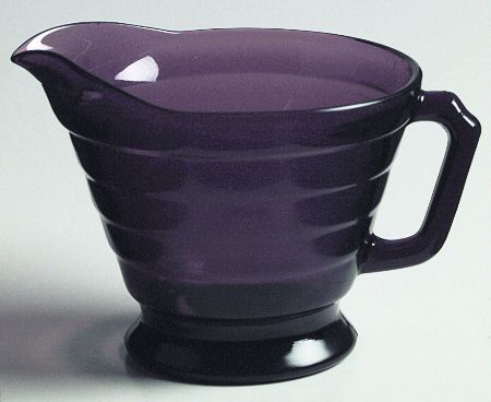 Moderntone Amethyst (Transparent) Creamer