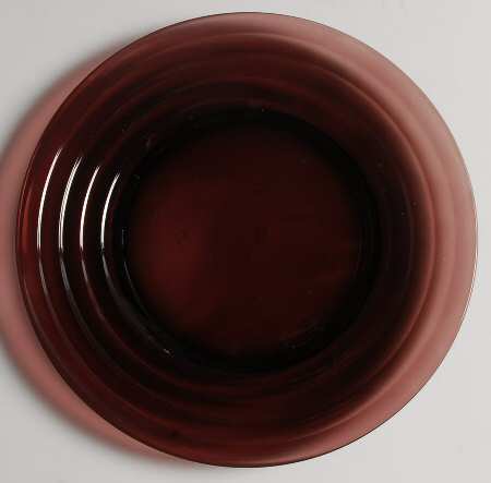 Moderntone Amethyst (Transparent) Luncheon Plate