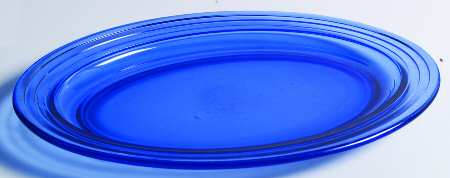 Moderntone Cobalt Blue (Transparent) 11" Oval Platter