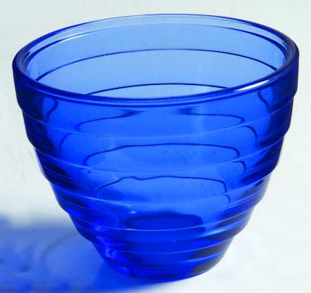 Moderntone Cobalt Blue (Transparent) Custard/Punch Cup