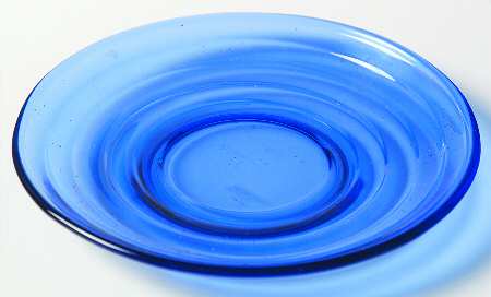 Moderntone Cobalt Blue (Transparent) Saucer Only