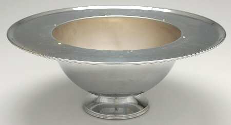 Moderntone Cobalt Blue (Transparent) Metal Punch Bowl W/No Glass Punch/Mixing Insert