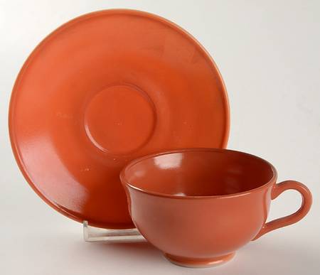 Ovide Rust Cup & Saucer Set