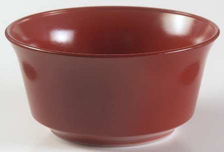 Ovide Burgundy Cereal Bowl