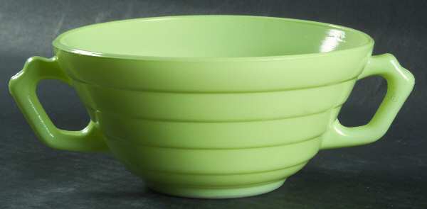 Moderntone Platonite Pastel Green Cream Soup Bowl