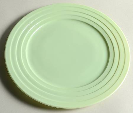 Moderntone Platonite Pastel Green 10" Sandwich Plate
