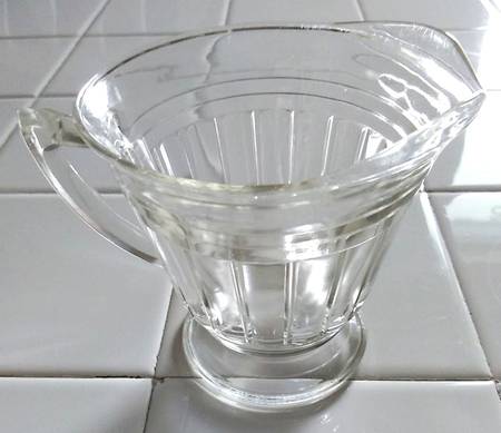 New Century Clear Creamer
