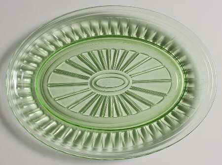New Century Green Under 13" Platter