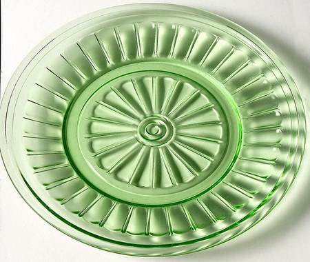 New Century Green 7" Breakfast Plate by Hazel-Atlas