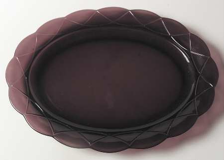 Newport Amethyst 11" Oval Platter