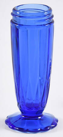 Newport Cobalt Blue Footed Shaker No Metal Lid