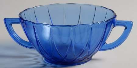 Newport Cobalt Blue Cream Soup Bowl
