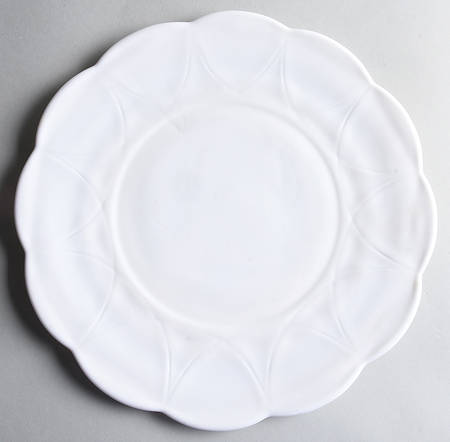 Newport Platonite White (No Trim) 11" Sandwich Plate