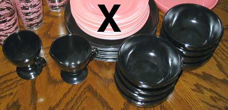 Ovide Black Small Fruit Dessert Bowl